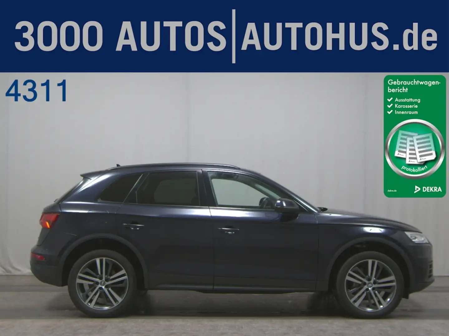 Audi Q5 2.0 35 TDI quattro 4x4 Navi el.Heck Xenon LM Bleu - 1