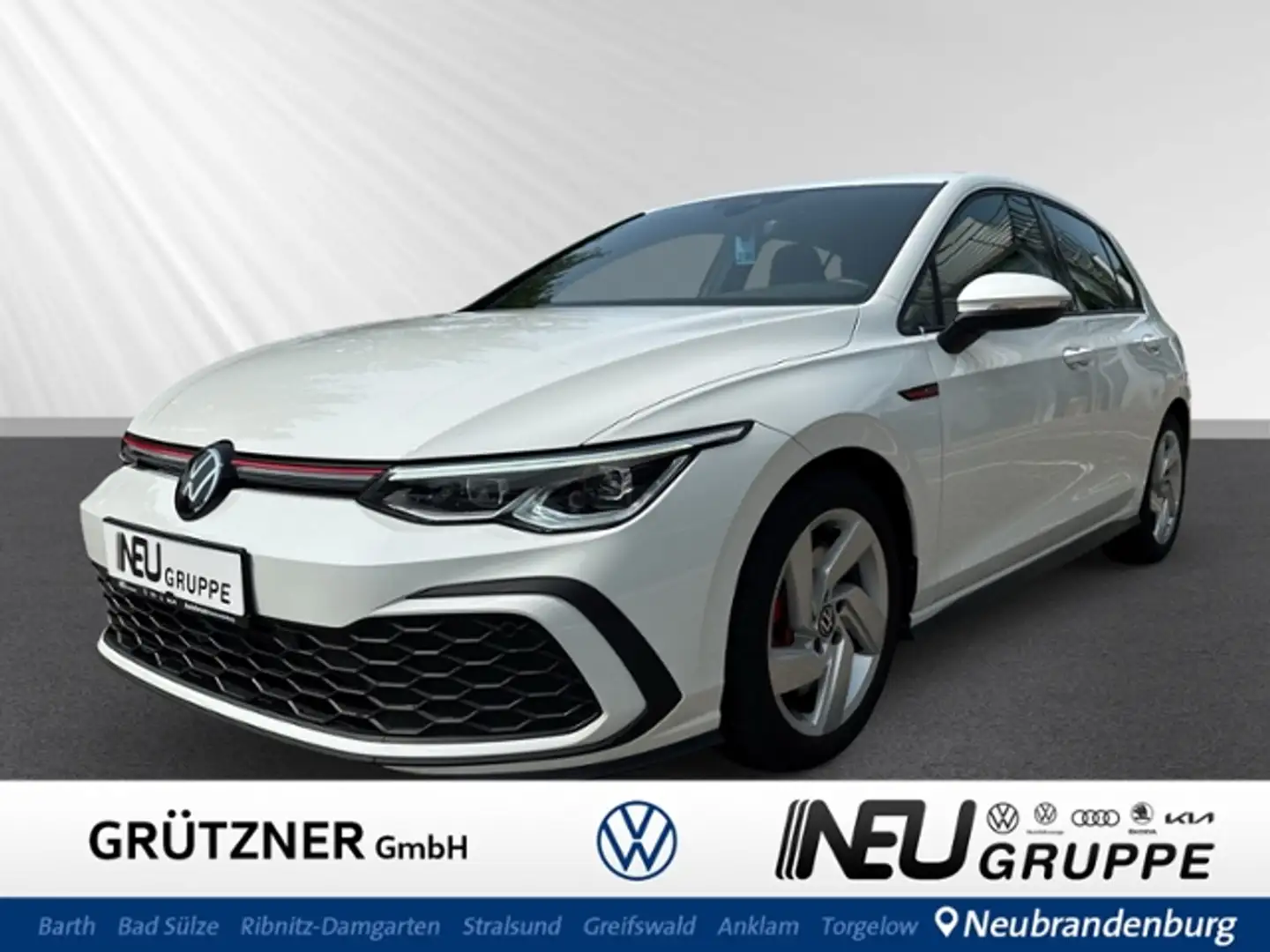 Volkswagen Golf VIII 2.0 TSI GTI WP, Telefon, Navi, MFL, MFK, VZE Blanco - 1
