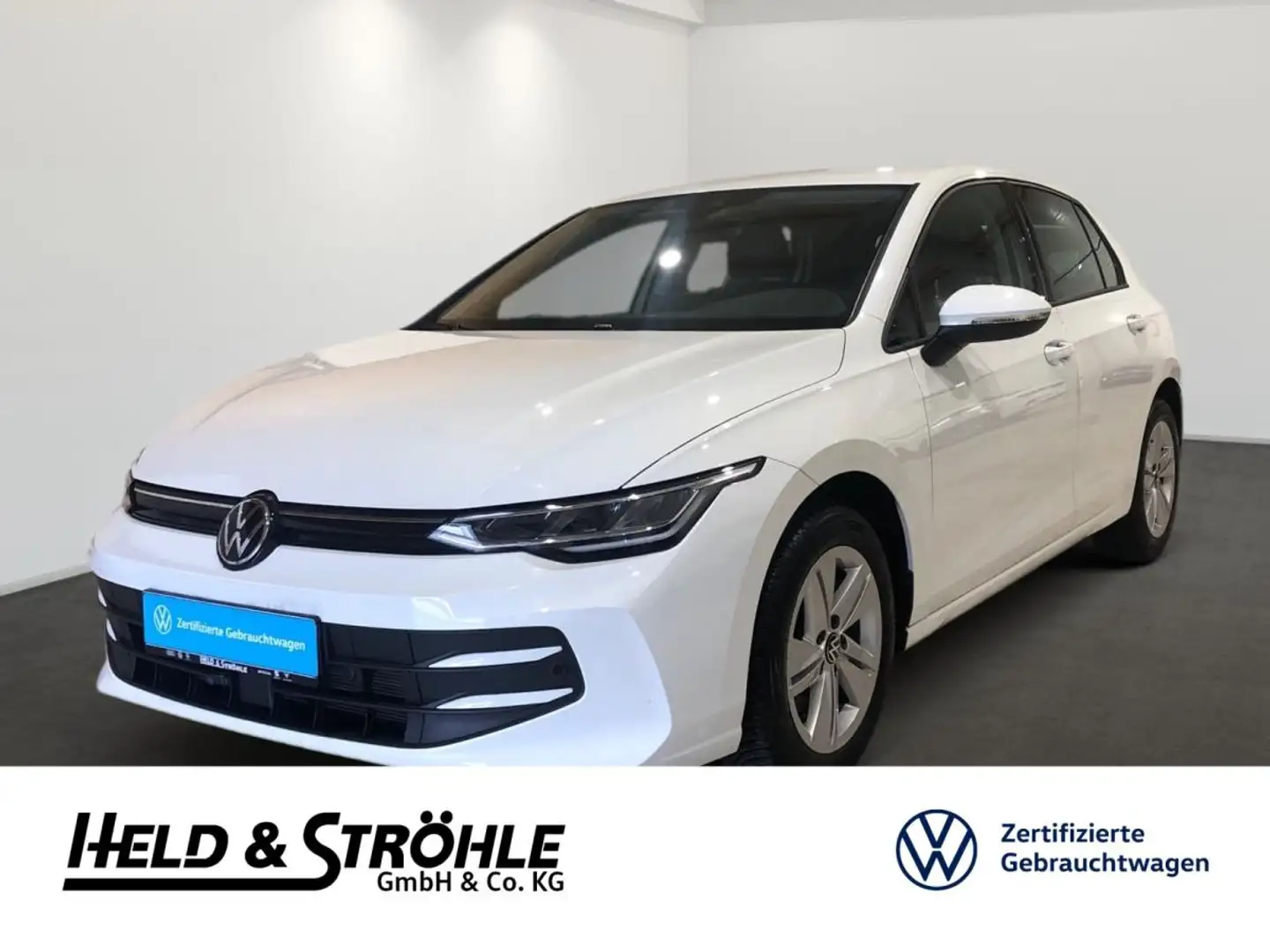 Volkswagen Golf 8 Life 1.5 TSI FACELIFT LED AHK IDA ACC DAB Weiß - 1