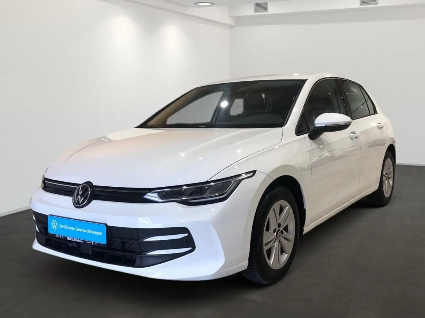 Volkswagen Golf 8 Life 1.5 TSI FACELIFT LED AHK IDA ACC DAB Weiß - 2