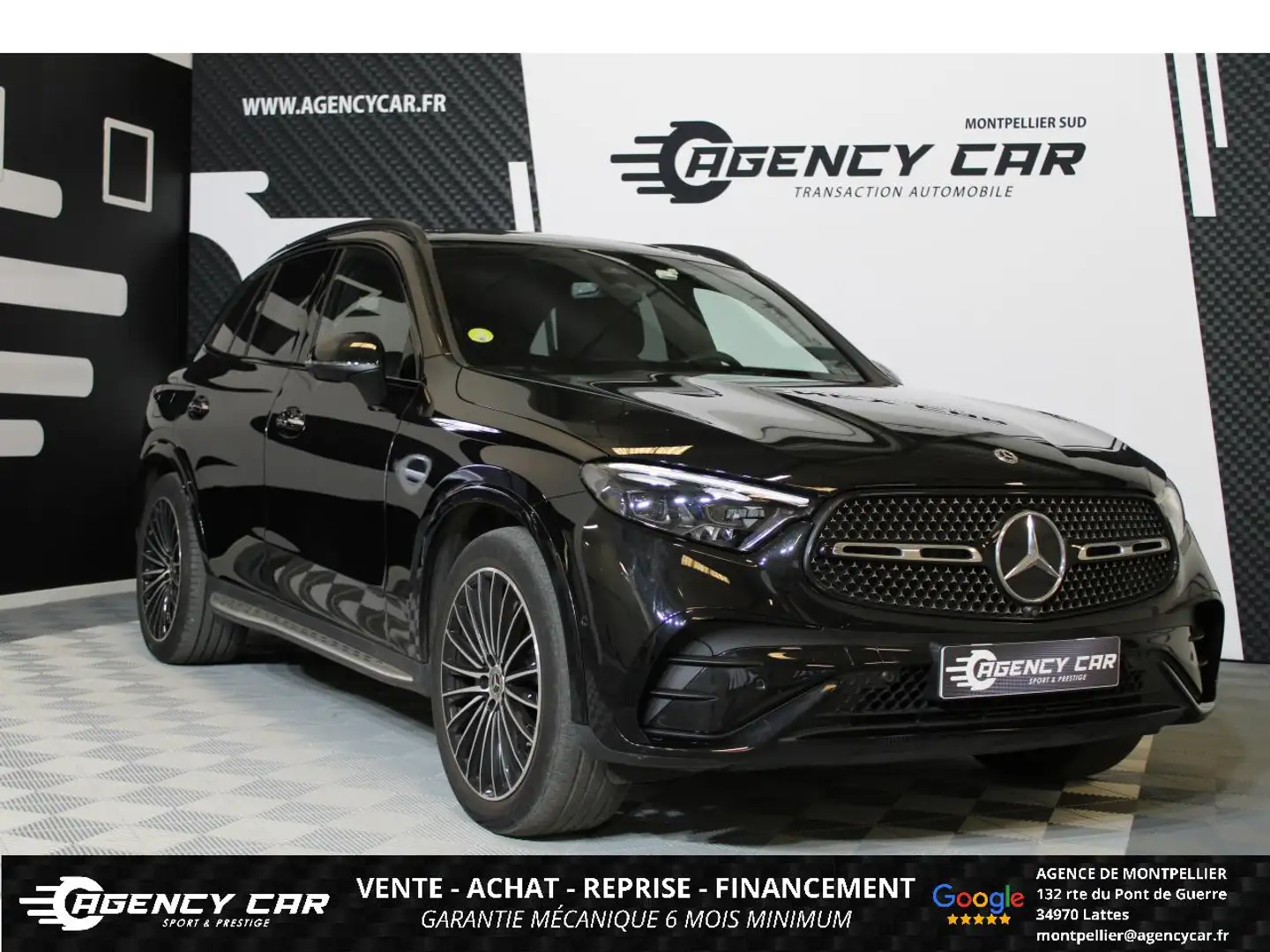 Mercedes-Benz GLC 220 220 d - BVA 9G-Tronic  - AMG Line 4-Matic Noir - 1