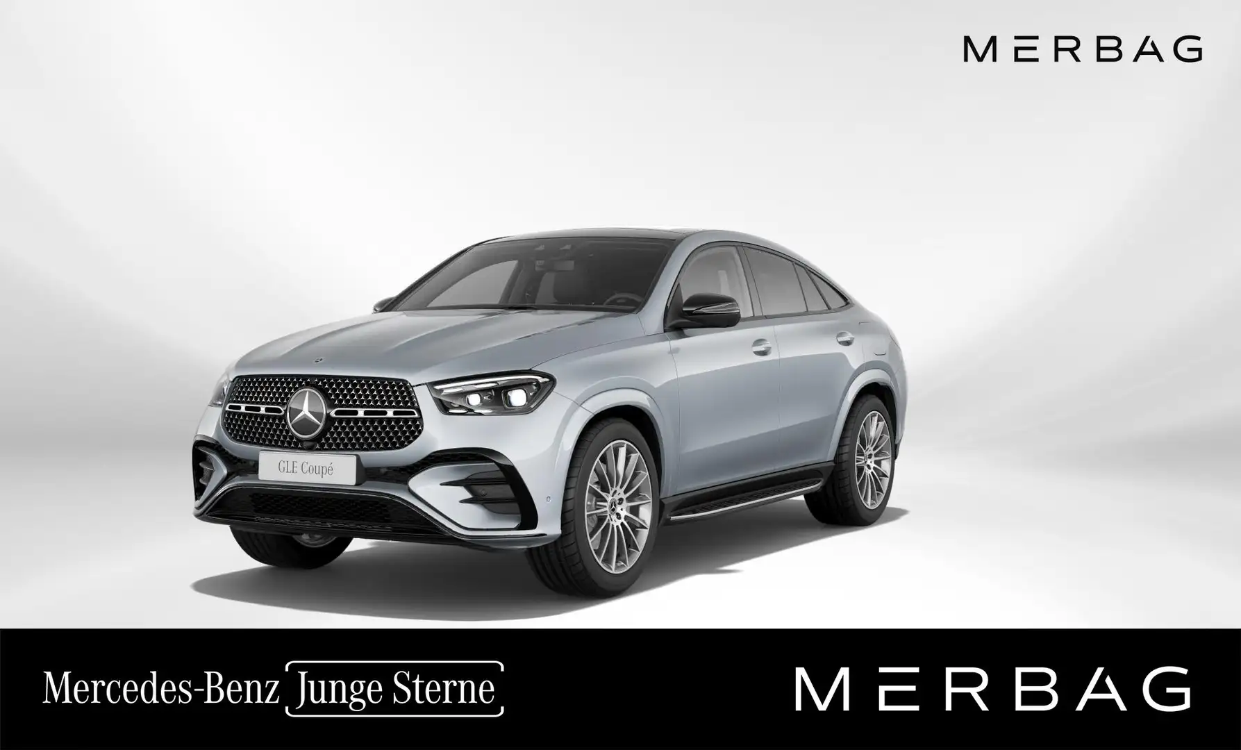 Mercedes-Benz GLE 350 de 4MATIC Coupé Silber - 1