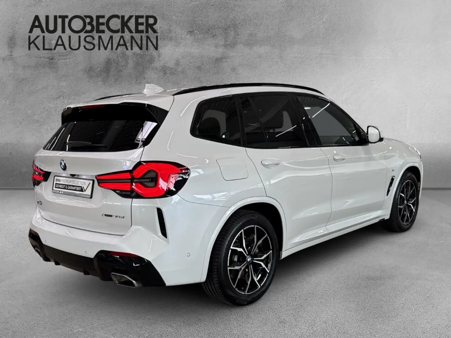 BMW X3 xDrive 30d M SPORT 19''LC PROF NAVI AHK KAMERA LAS Weiß - 2