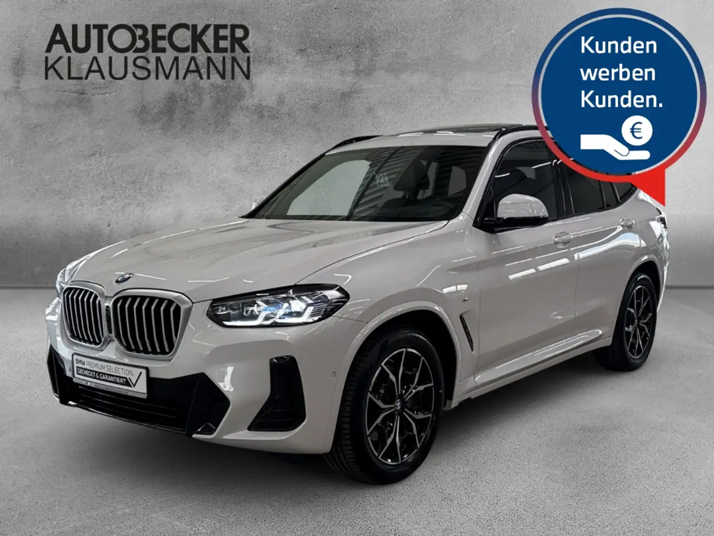 BMW X3 xDrive 30d M SPORT 19''LC PROF NAVI AHK KAMERA LAS Blanco - 1