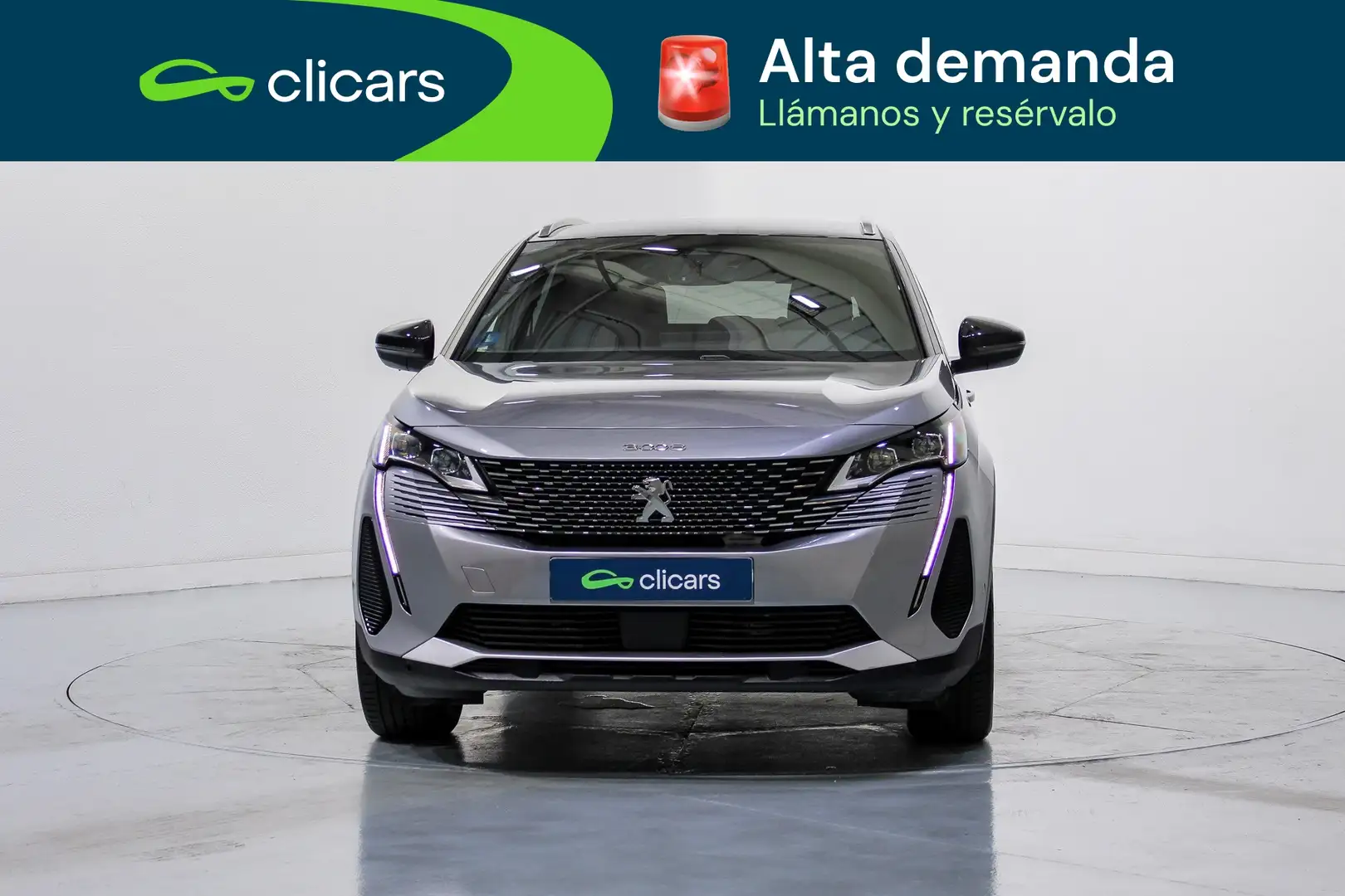 Peugeot 3008 HYB PHEV 225 GT e-EAT8 Plateado - 2