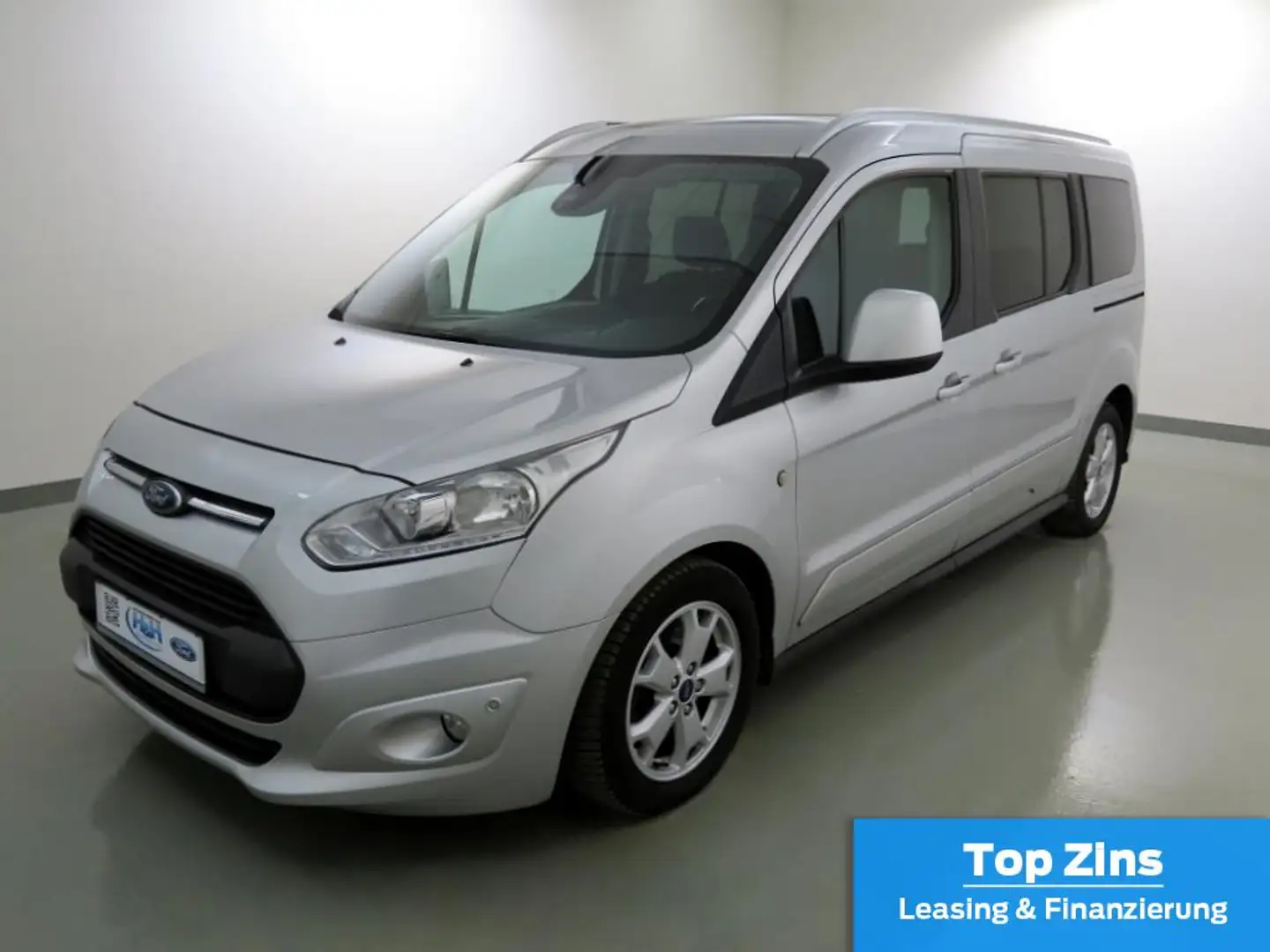 Ford Grand Tourneo Connect 1.5 Aut Titanium Kam+SHZ Argent - 2