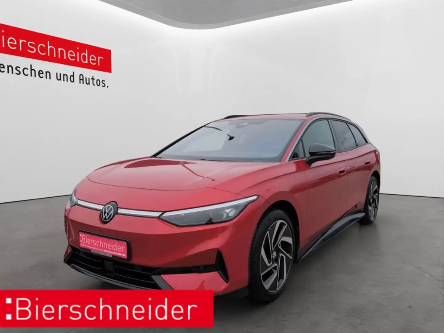 Volkswagen ID.7 Tourer Pro 82 kWh MATRIX-LED W-PUMPE HUD AHK ACC S Rot - 1