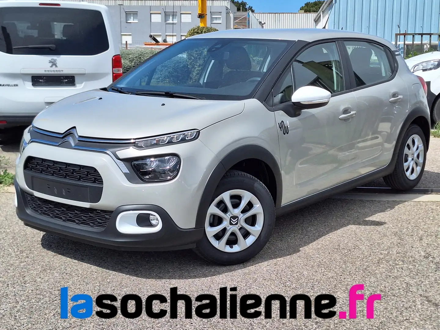 Citroen C3 PureTech 83 ch BVM5 You Beige - 1