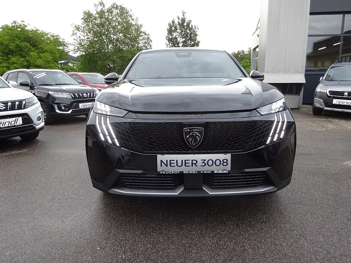Peugeot 3008 Hybrid 145 e-DCS6 GT,Navi,360° Kamera,Fernlicht... Schwarz - 2