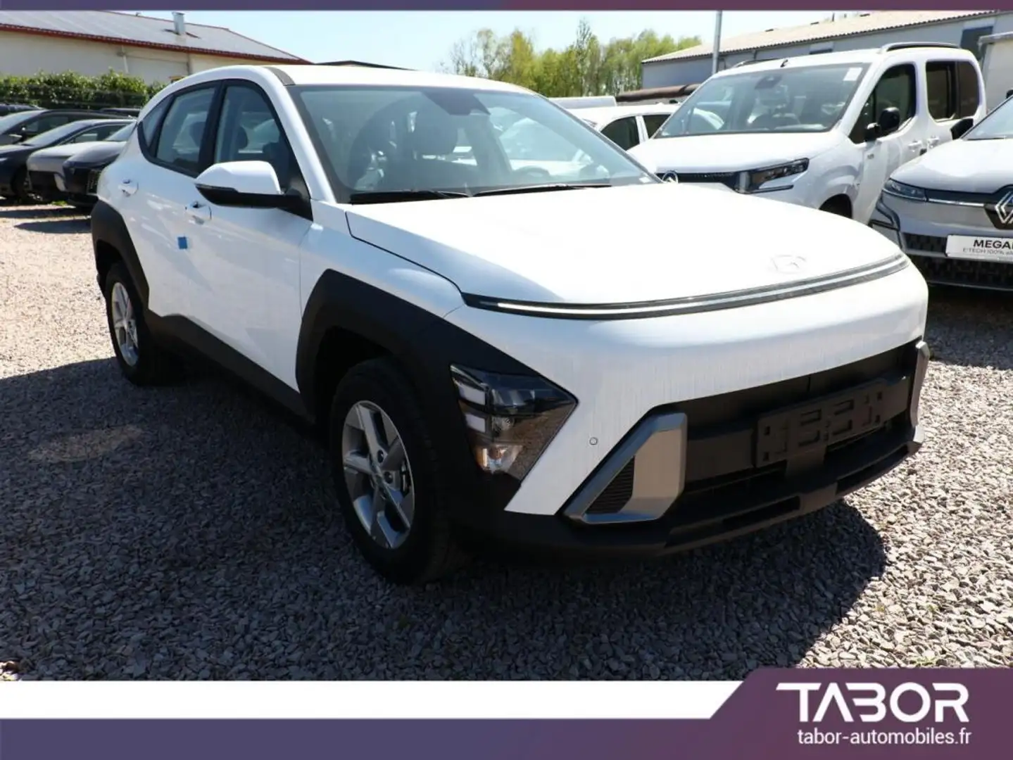 Hyundai KONA 1.6 HEV 129 DCT Select MY25 GPS Blanc - 2