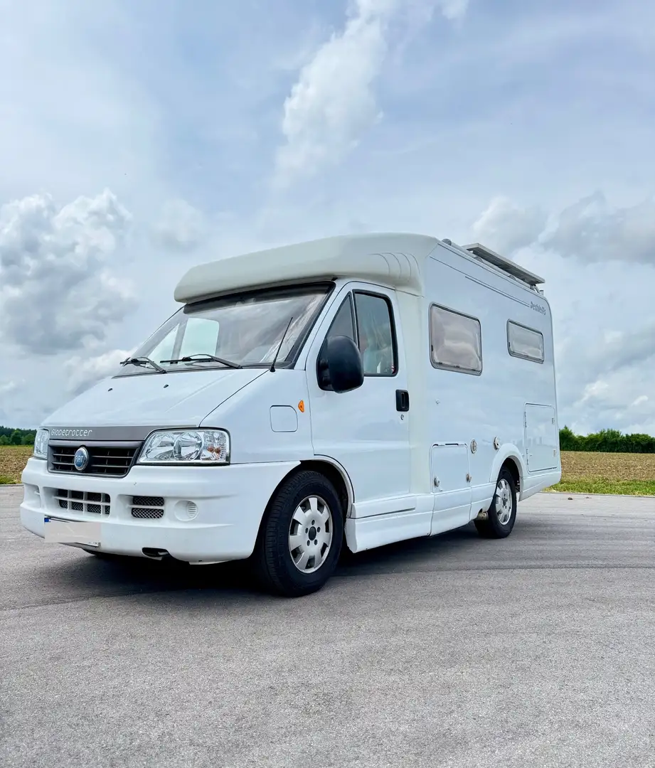 Fiat Ducato Dethleffs 244 Wohnmobil Blanc - 1
