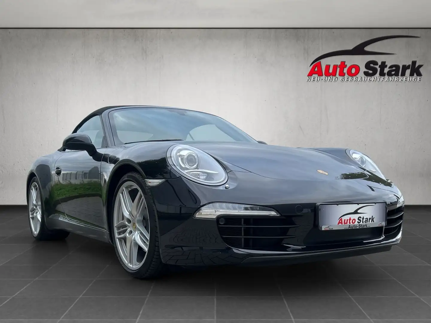 Porsche 991 Carrera S Cabriolet°Approved Garantie 09-2026°TV° Schwarz - 2