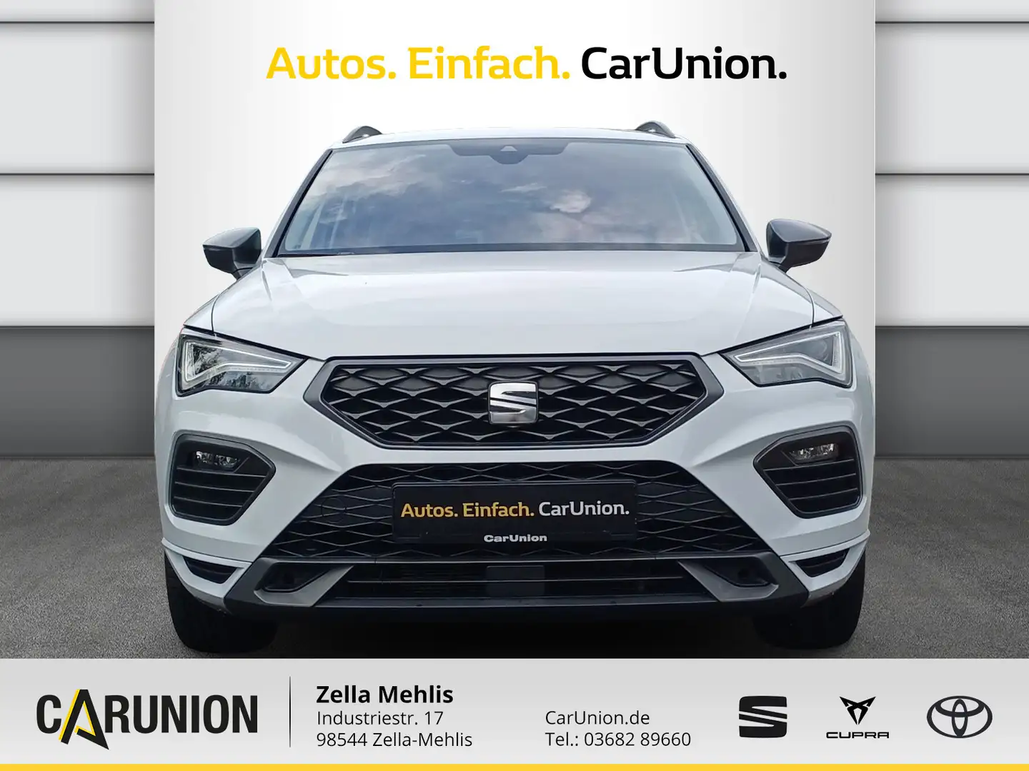 SEAT Ateca FR 1.5 TSI ACT 150 PS DSG *PANOD*KAMERA* Weiß - 2