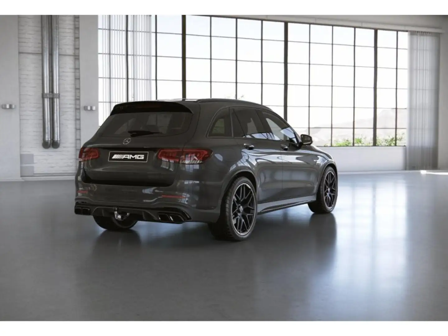 Mercedes-Benz GLC 63 AMG AMG GLC 63 S 4MATIC+ +MBUX+LED+Wide+Burm+AHK+360 Gris - 2