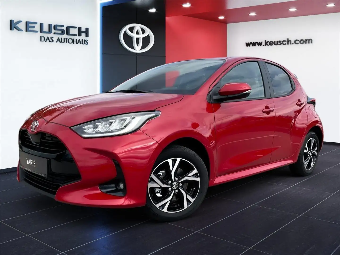 Toyota Yaris - 1,5 l, 116 PS 5-tg. Active Drive + CP+SP Rot - 2