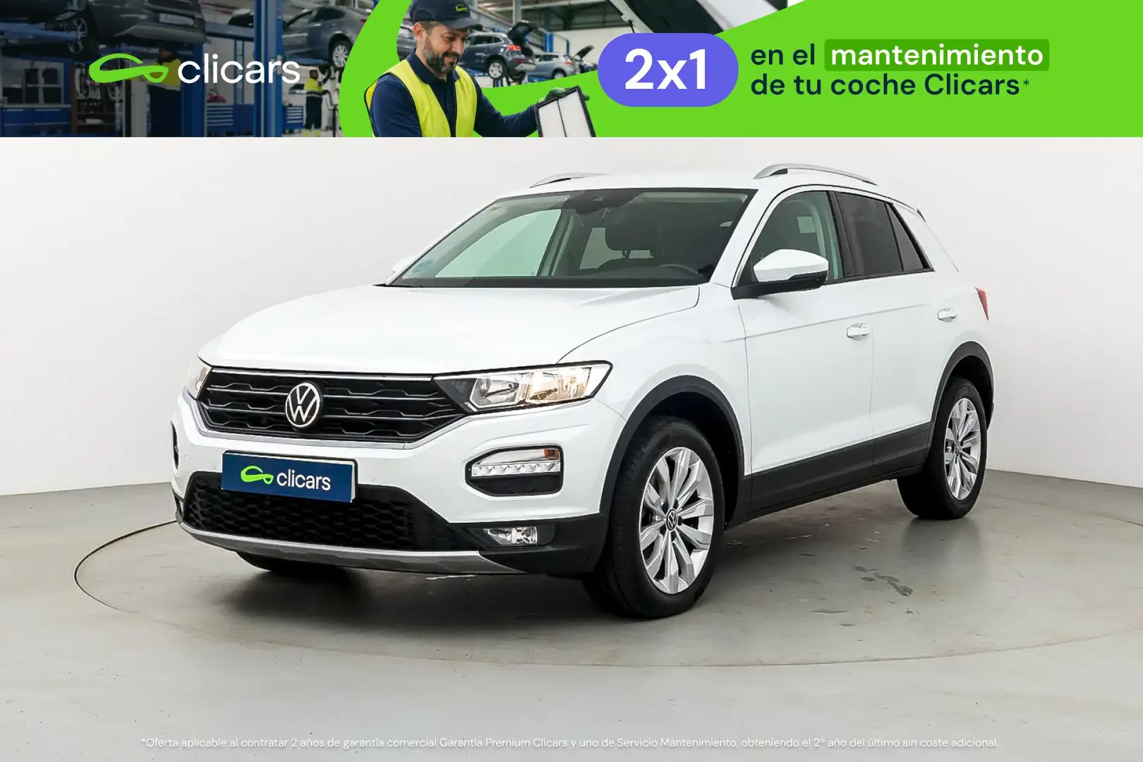 Volkswagen T-Roc 1.5 TSI Advance DSG7 Weiß - 1