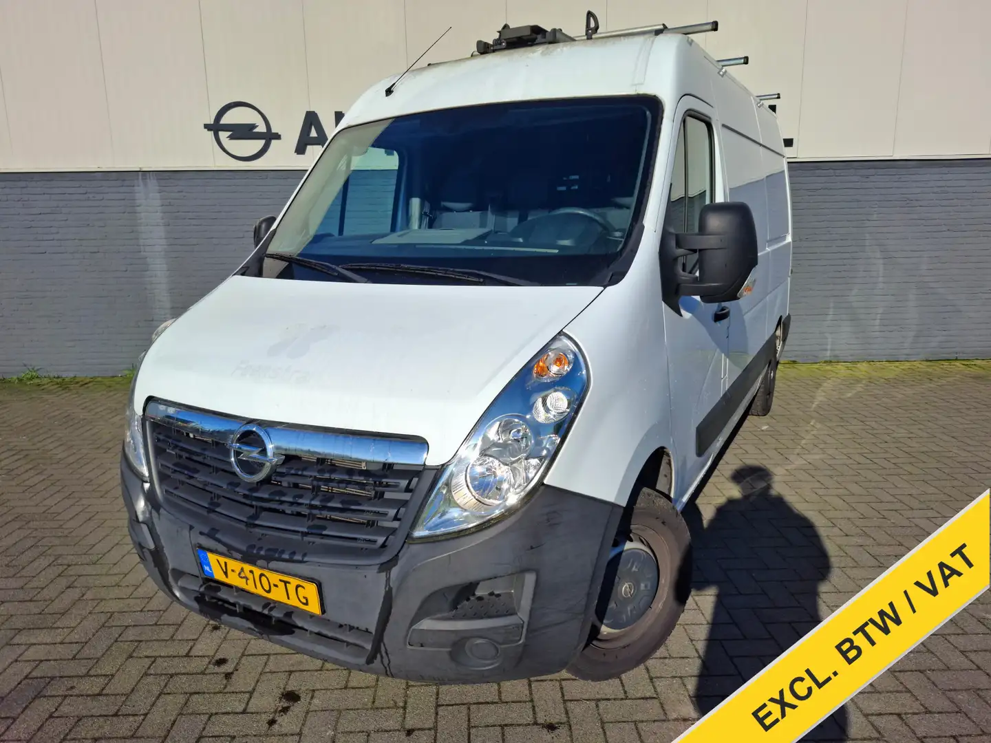 Opel Movano 2.3CDTI BiTurbo 146pk L2H2 3-Pers.Airco Cruise Tre Wit - 2
