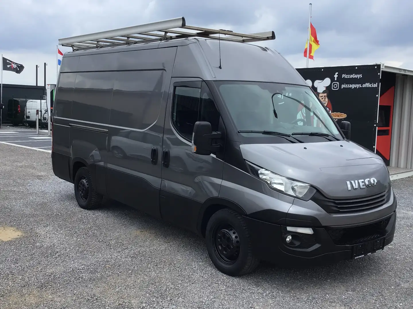 Iveco Daily l3h2 23jtd automaat 2018 76000km 18950e ex btw Gris - 1