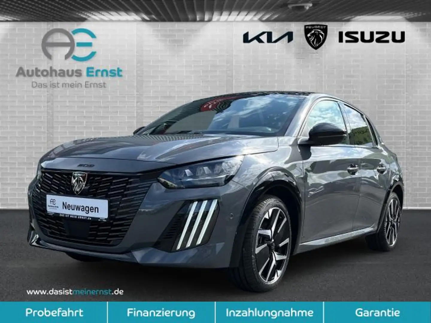Peugeot 208 Elektromotor 156 GT Grau - 1