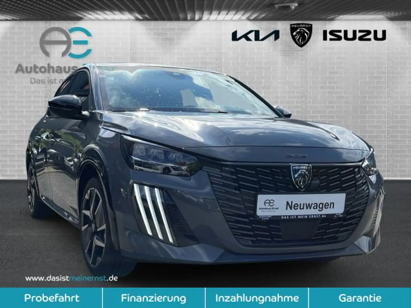 Peugeot 208 Elektromotor 156 GT Grau - 2