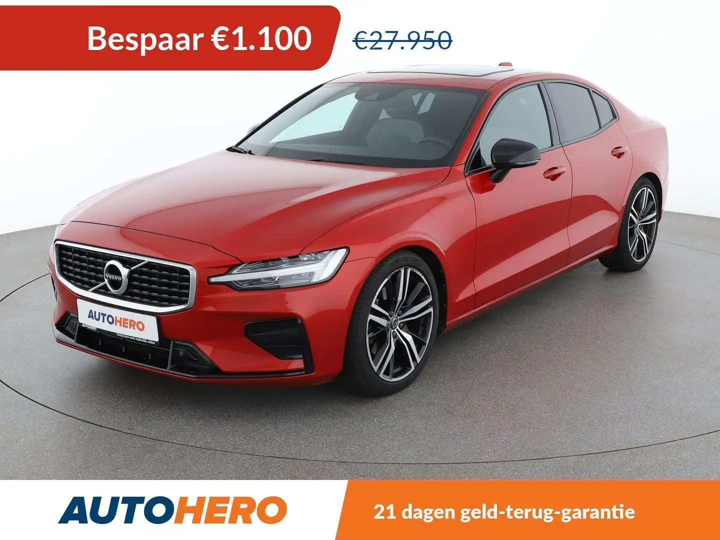 Volvo S60 2.0 T4 R-Design Piros - 1