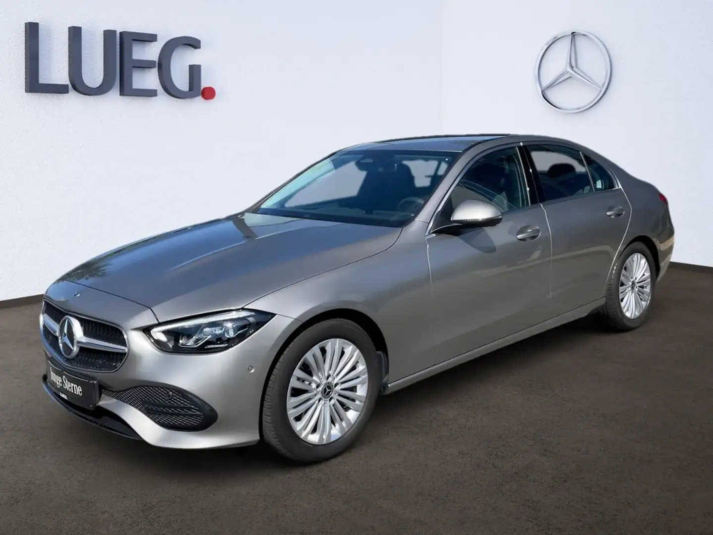 Mercedes-Benz C 200 AVANTGARDE-ADVANCED+KAMERA+WINTERPAKET+AHK Silber - 2