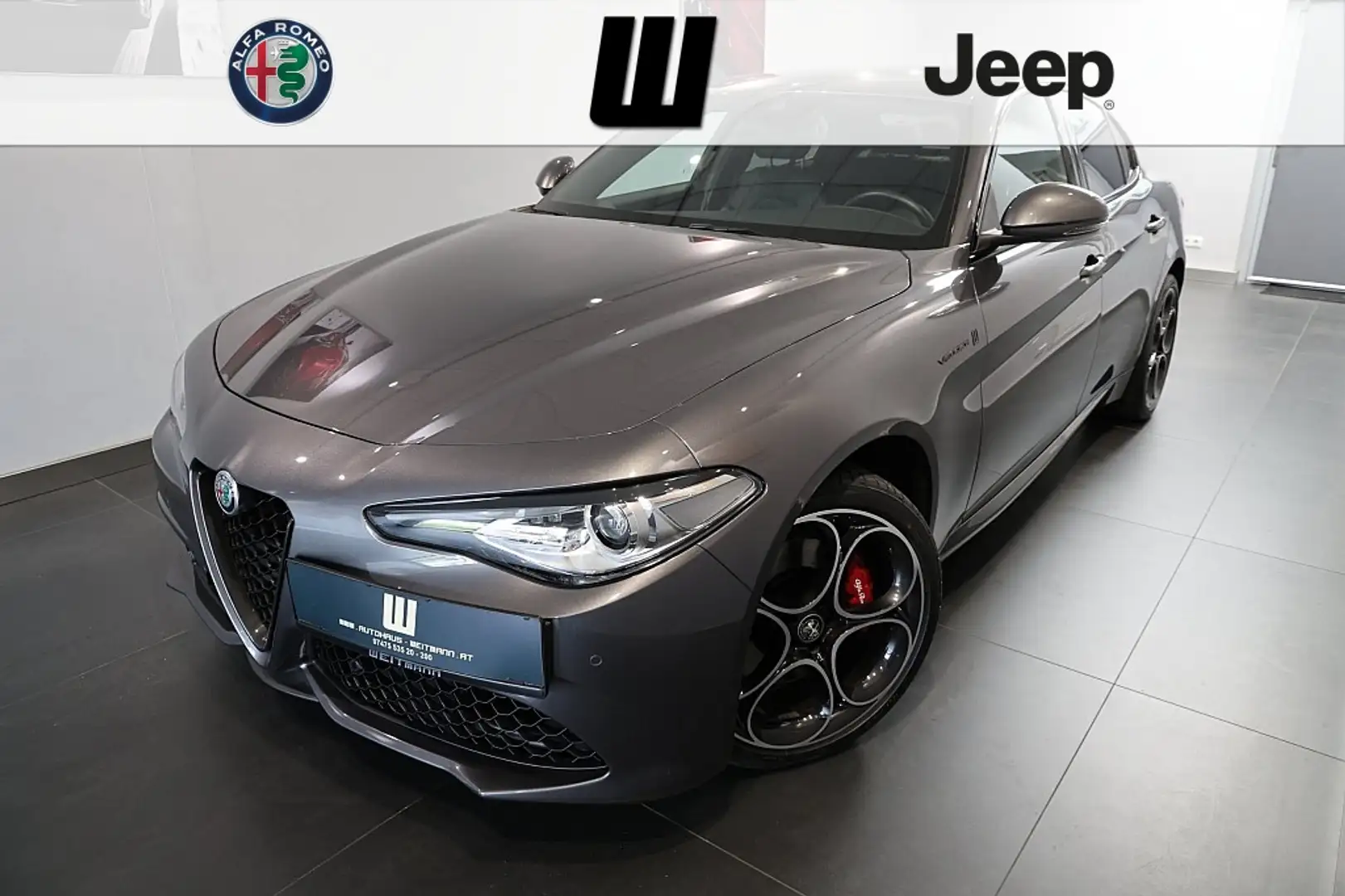 Alfa Romeo Giulia Veloce 2,0 280 ATX AWD Gris - 1