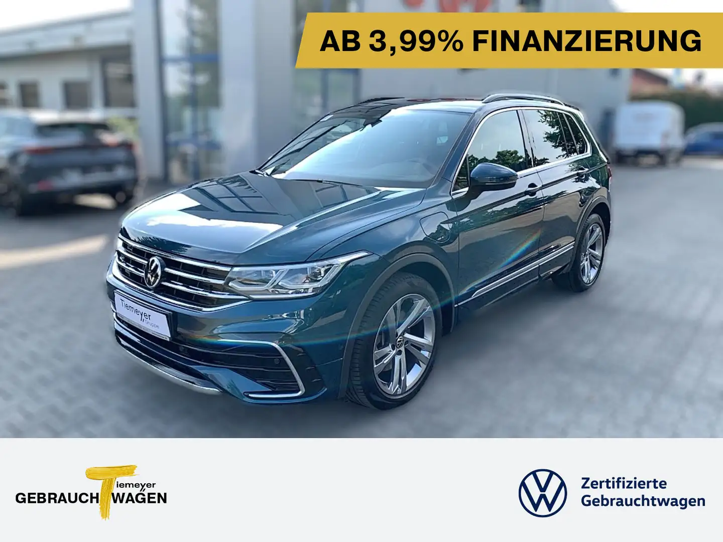 Volkswagen Tiguan eHybrid R-LINE LM19 AHK IQ.LIGHT NAVI-PRO Blau - 1