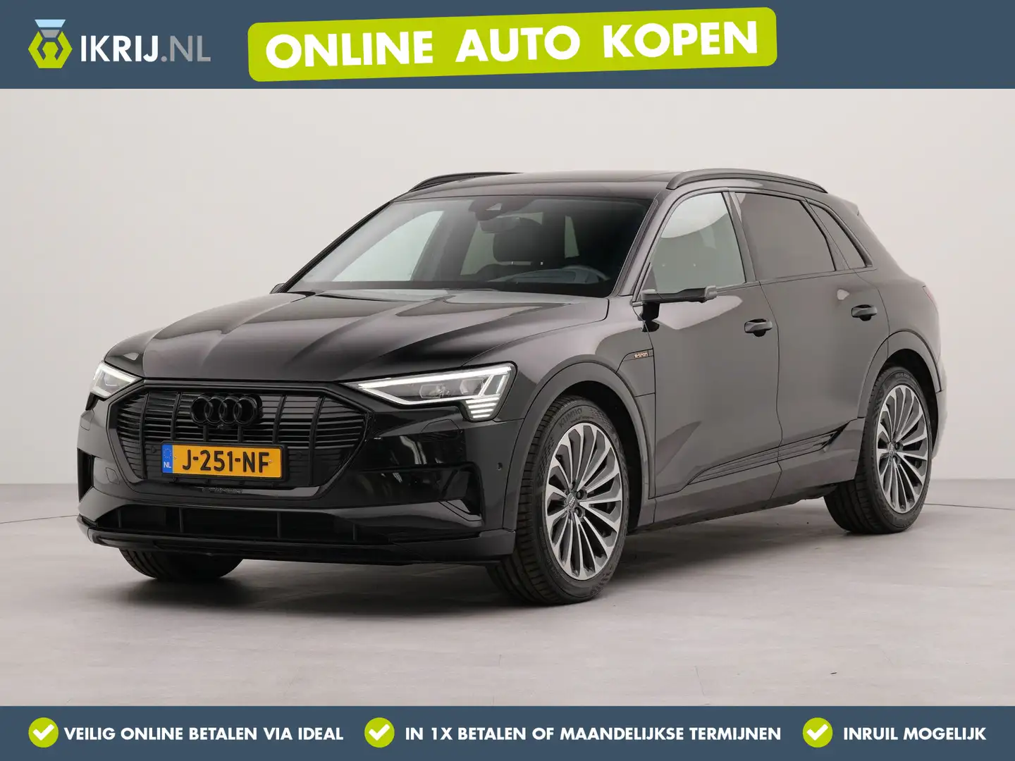 Audi e-tron e-tron 50 quattro Launch edition Black 71 kWh | Ap Zwart - 1