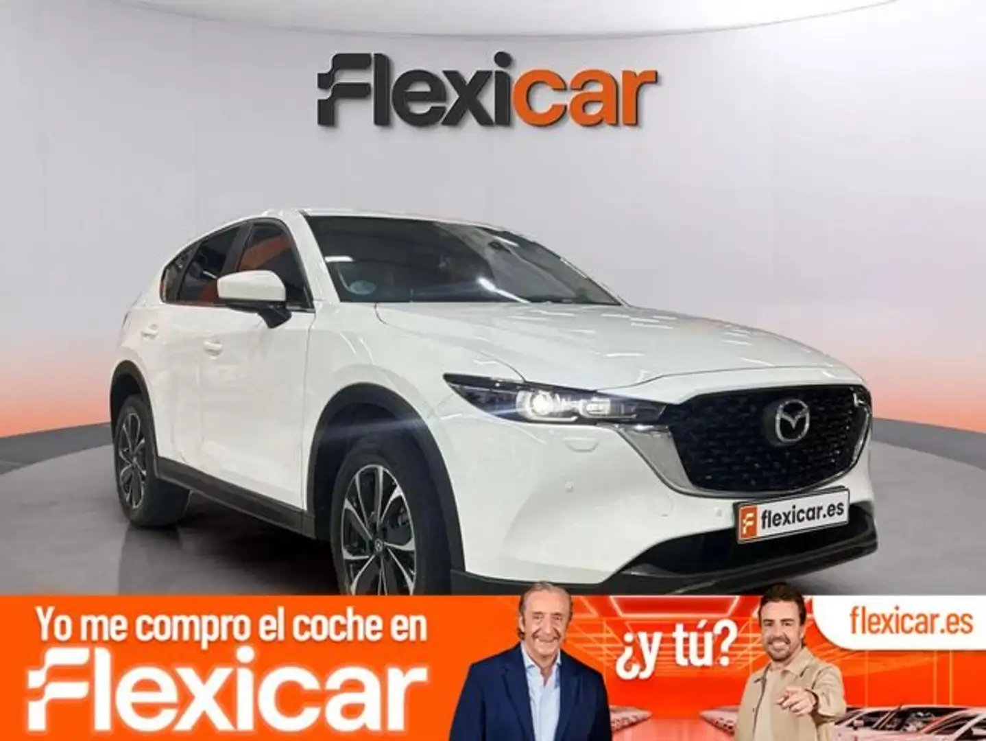 Mazda CX-5 2.0 GE 121kW AT Evolut. (sin malet./BSM) Blanco - 1