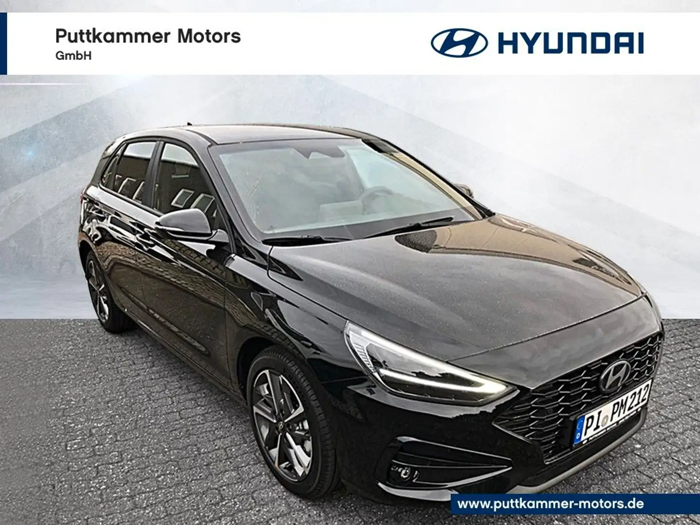 Hyundai i30 1.0 T-GDi DCT Navi Advantage Plus-Paket Zwart - 1