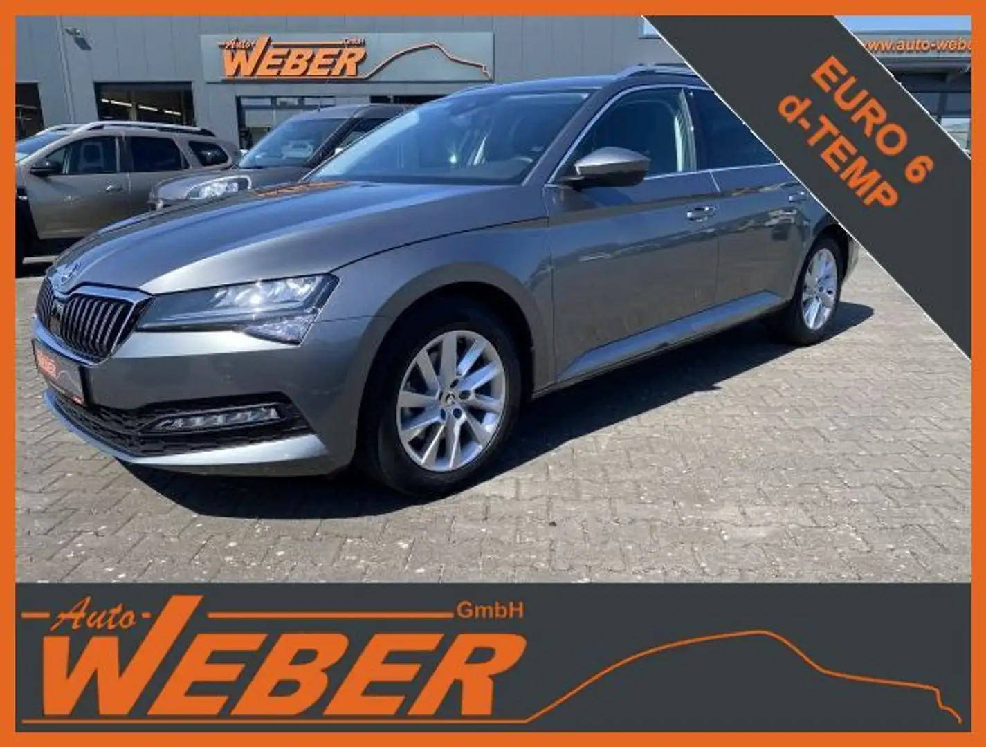 Skoda Superb Combi 2.0 TDI DSG Navi APP ACC Kamera Grau - 1