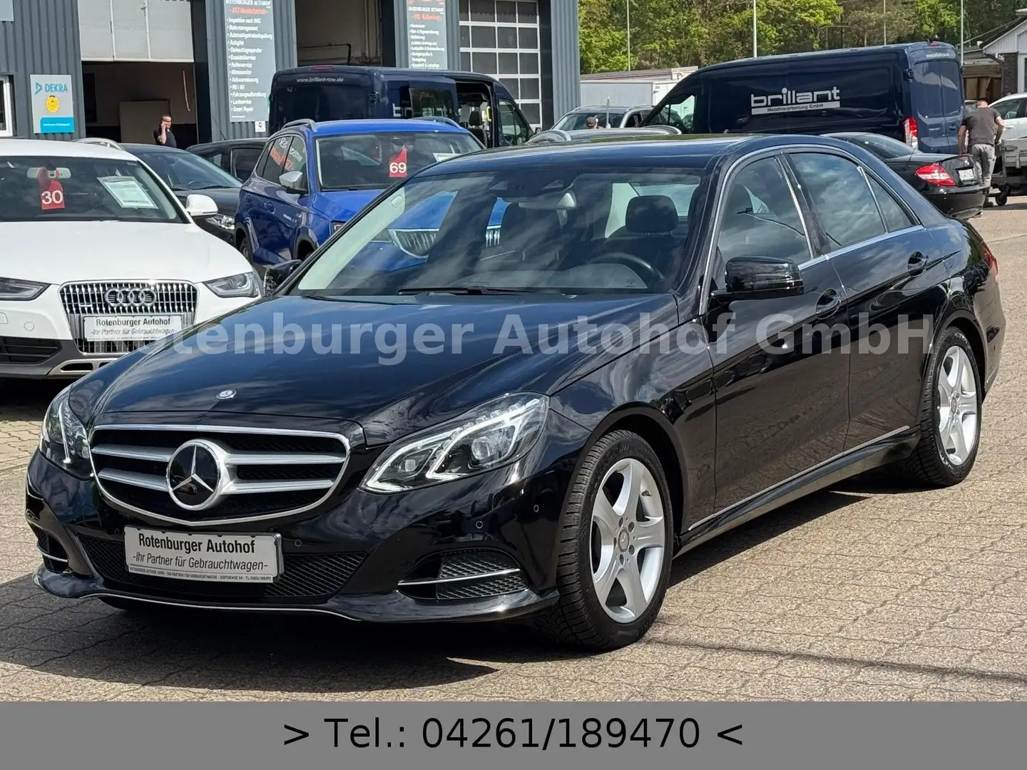 Mercedes-Benz E 350 *BLUETEC*AVANTGARDE*4MATIC*NAVI*LEDER*LED* Чорний - 2