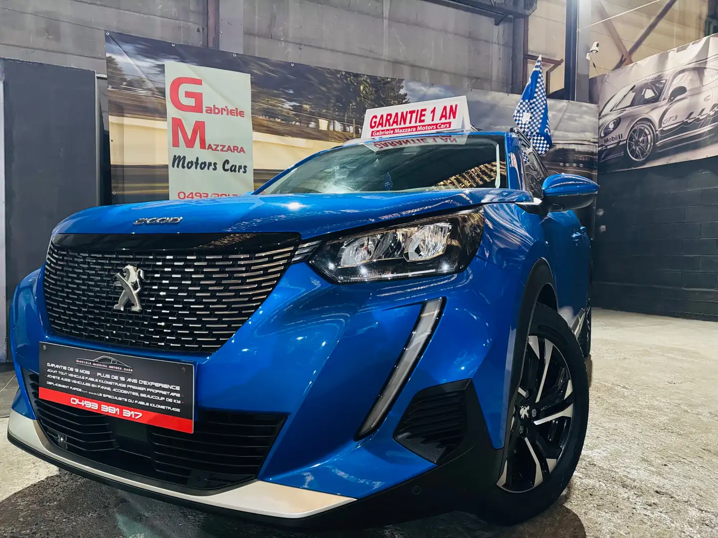 Peugeot 2008 1.5 BlueHDi Allure S / Cuir / Cockpit / Navigation Bleu - 1