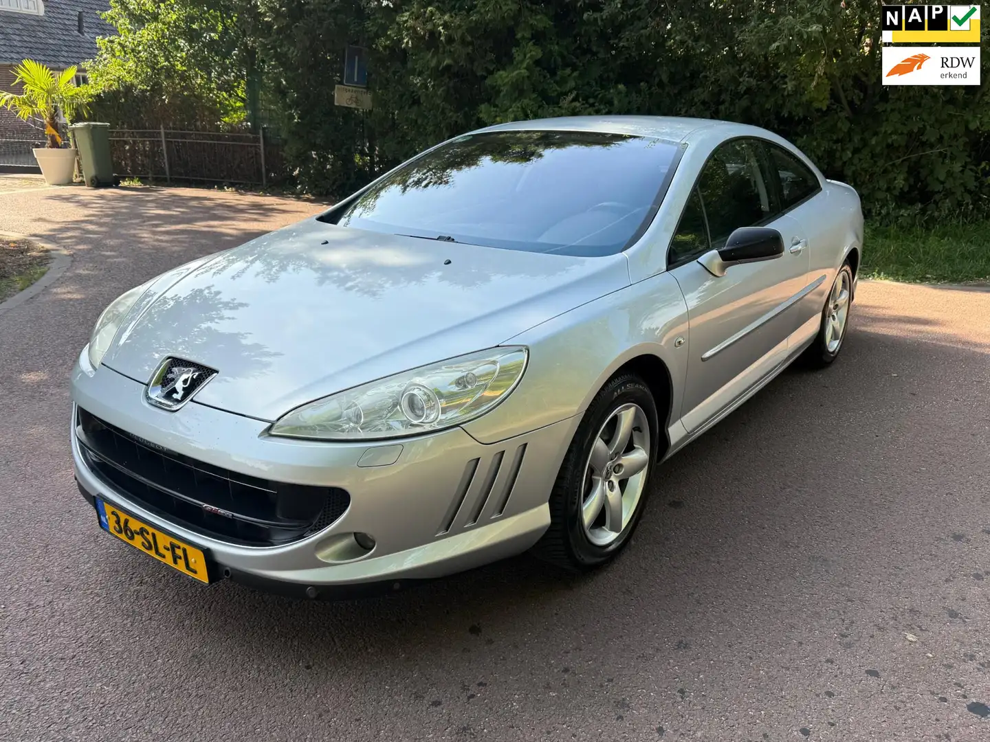 Peugeot 407 Coupé 2.2-16V Référence / Airco / PDC / NAP / crui Grijs - 1