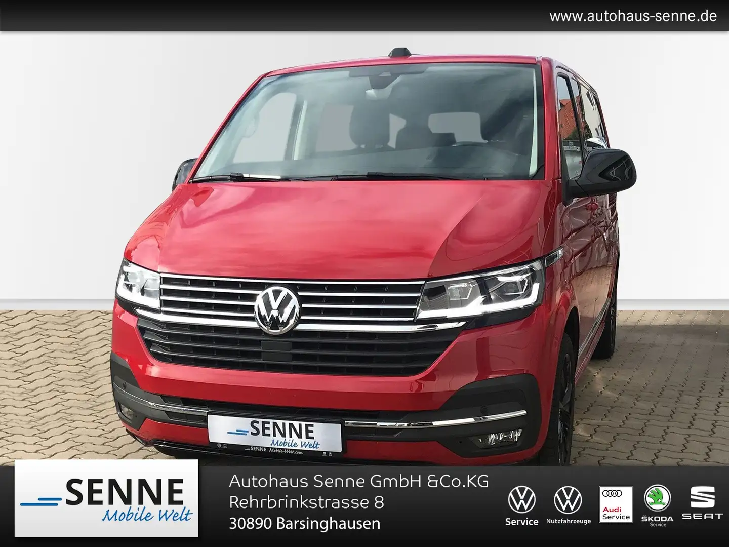 Volkswagen T6.1 Multivan T 6.1 Multivan 2.0 TDI LED, Standh. AHK, Kamera Rot - 1