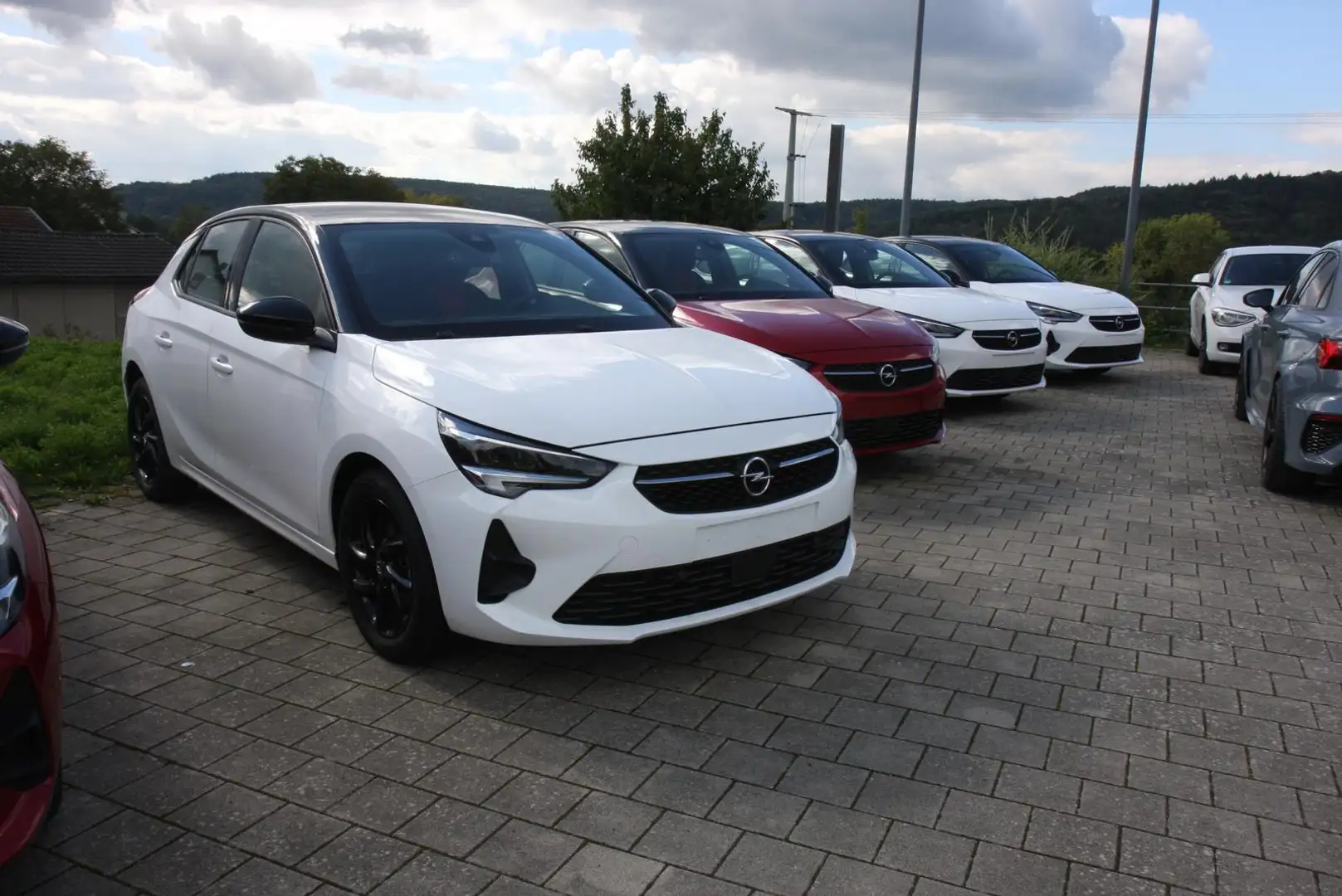 Opel Corsa 1.2 Turbo GS Weiß/Schwarz-Navi-Multi Weiß - 2