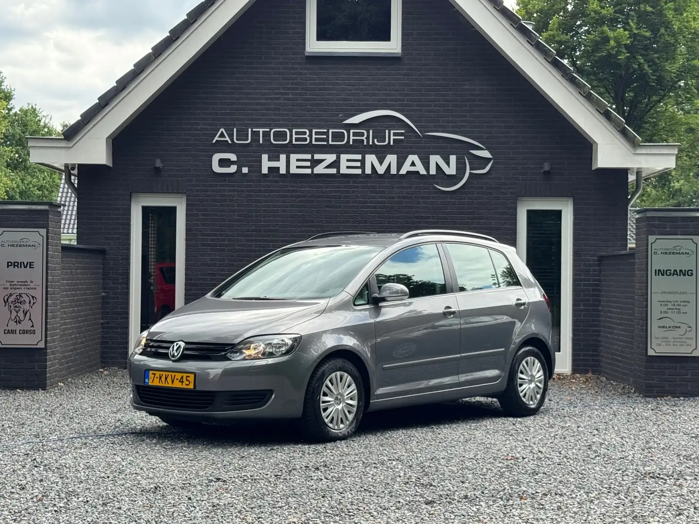 Volkswagen Golf Plus 1.4 Trendline 121DKM Airco Trekhaak Elektrisch pak Gris - 2