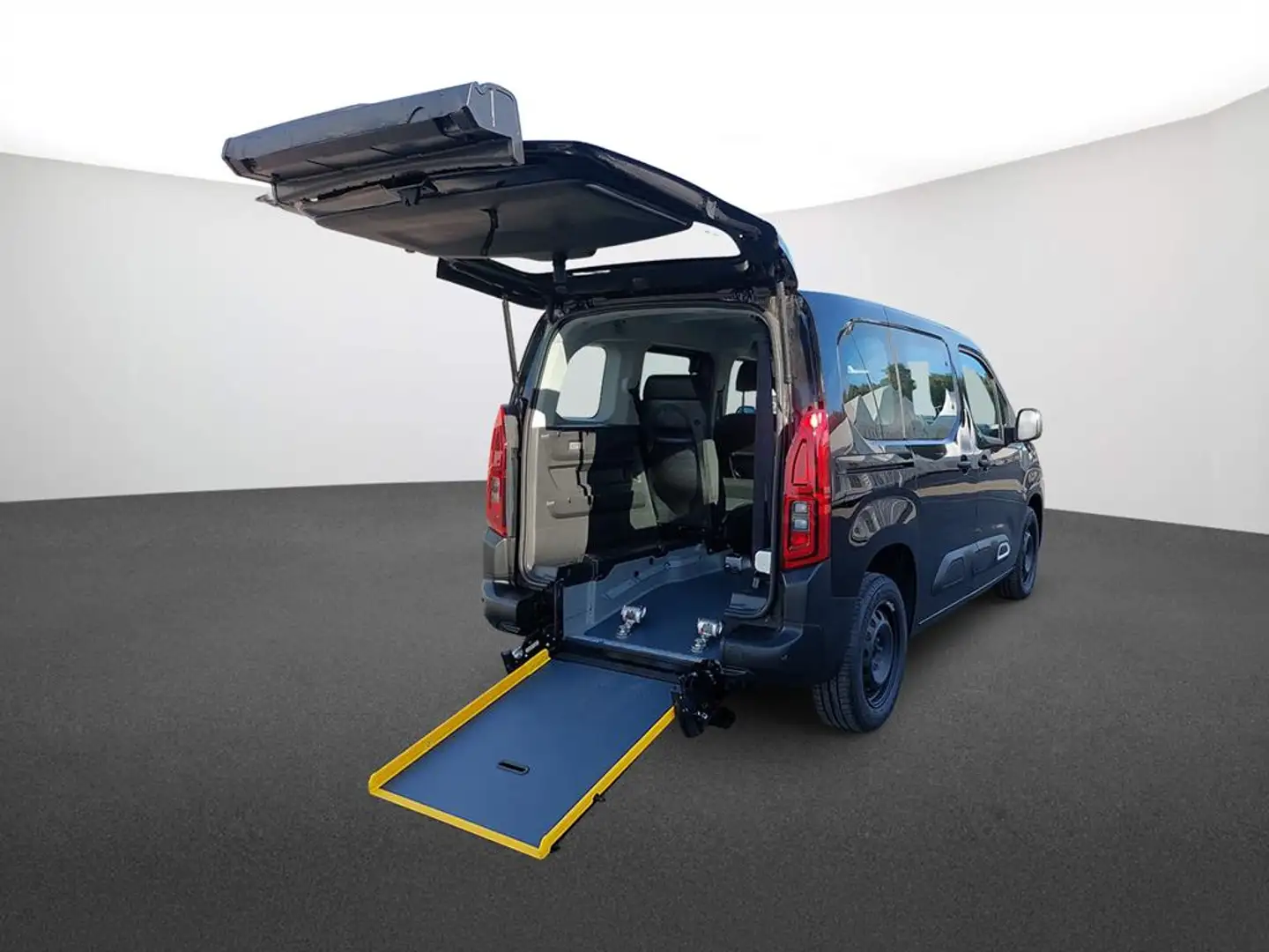 Citroen Berlingo M BlueHDi 100 Feel Rollstuhlumbau Noir - 1