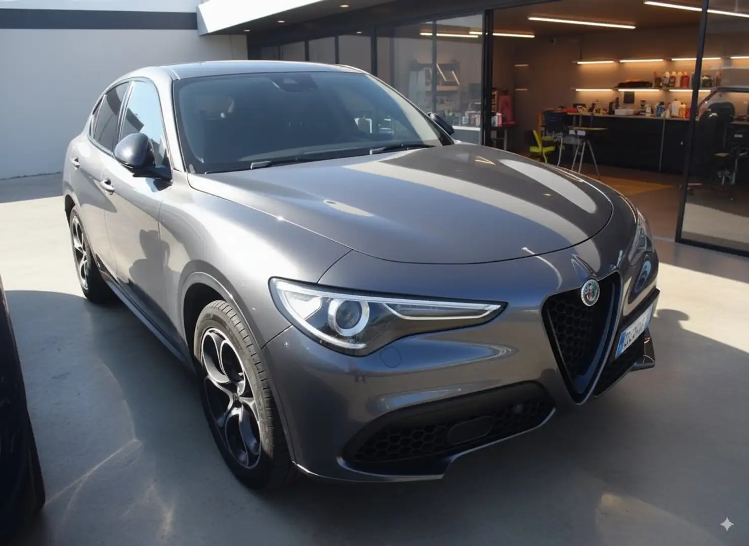 Alfa Romeo Stelvio 2.0 t Veloce Q4 280cv *PREZZO UNICO IN ITALIA* Grijs - 1