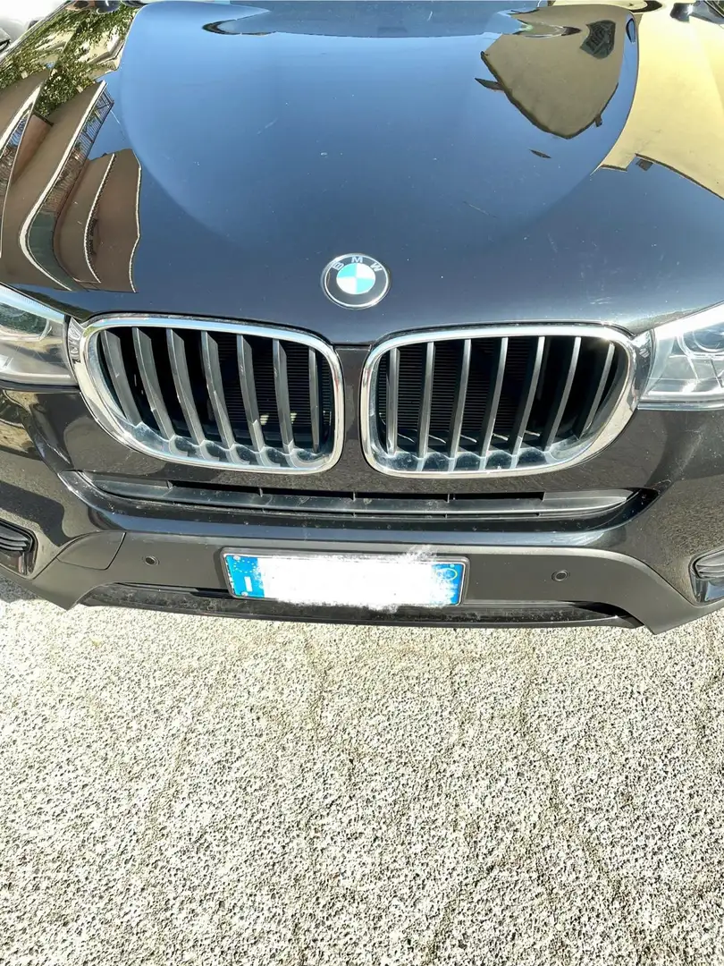 BMW X3 X3 F25 LCI 2014 xdrive20d Business auto Nero - 1