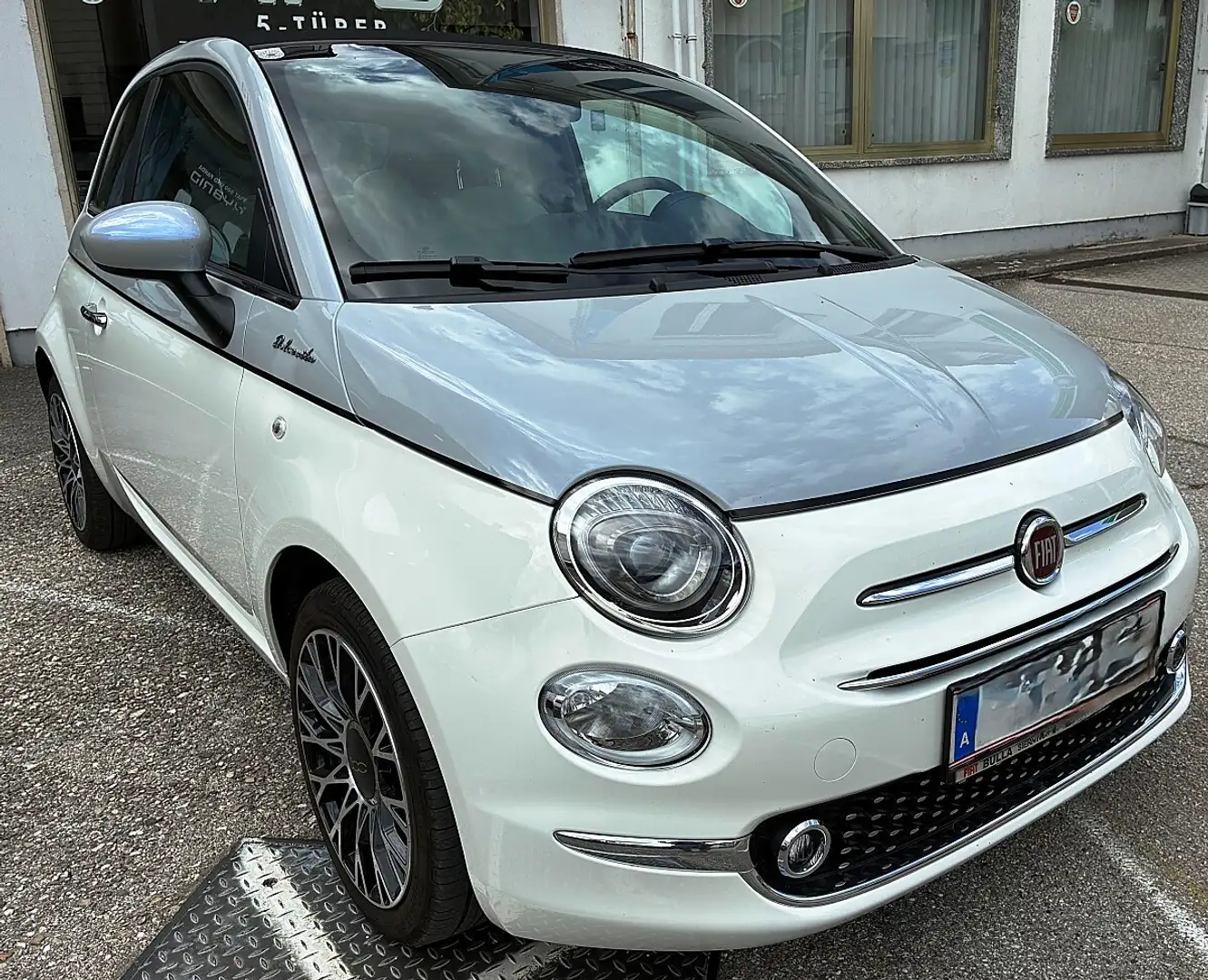 Fiat 500C 1.0 Mild Hybrid Dolce Vita (EURO 6d) Weiß - 2
