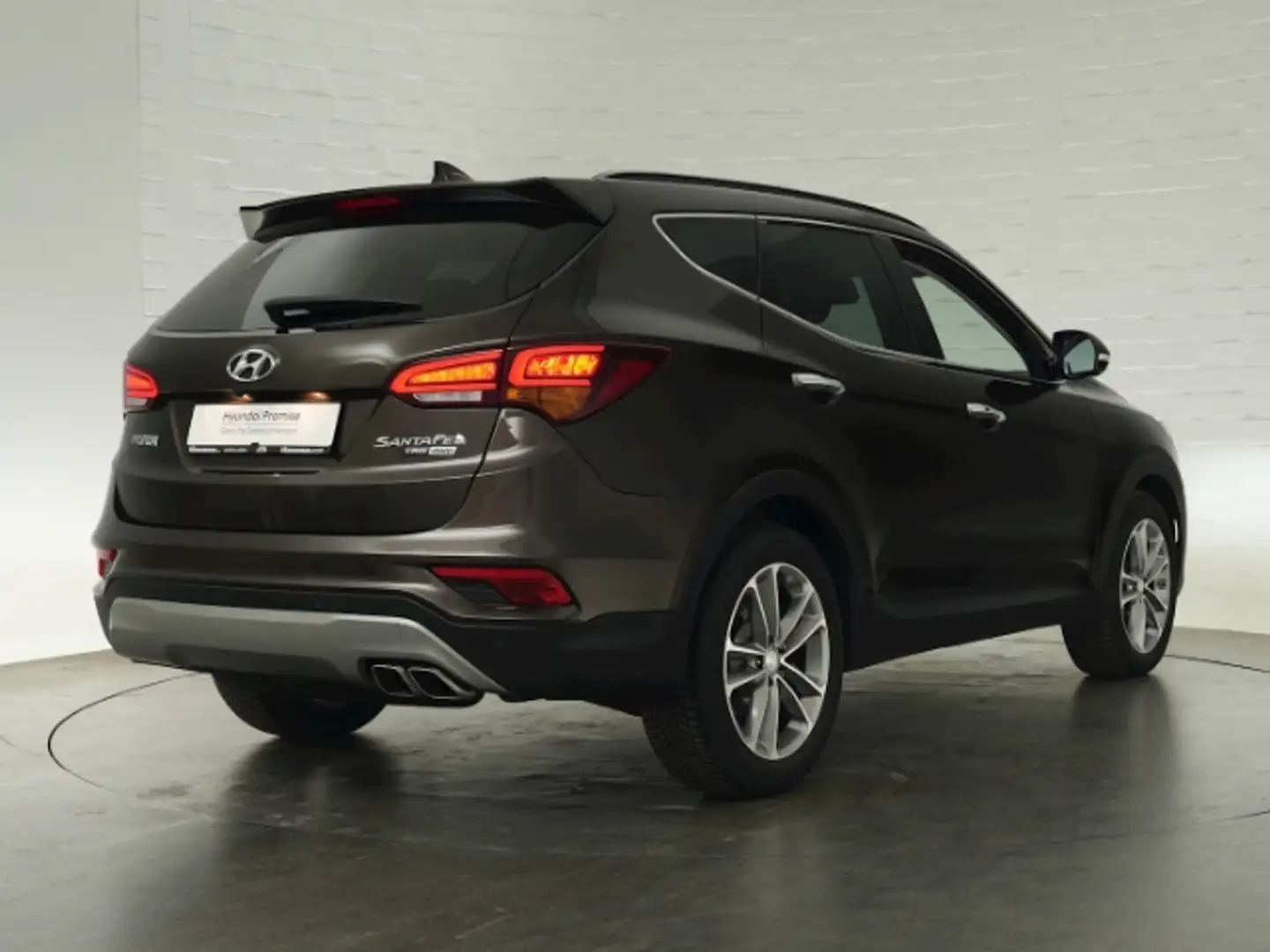 Hyundai SANTA FE CRDI 4WD PREMIUM AT+AHK+XENON+NAVI+AROUND VIEW MON Brun - 2