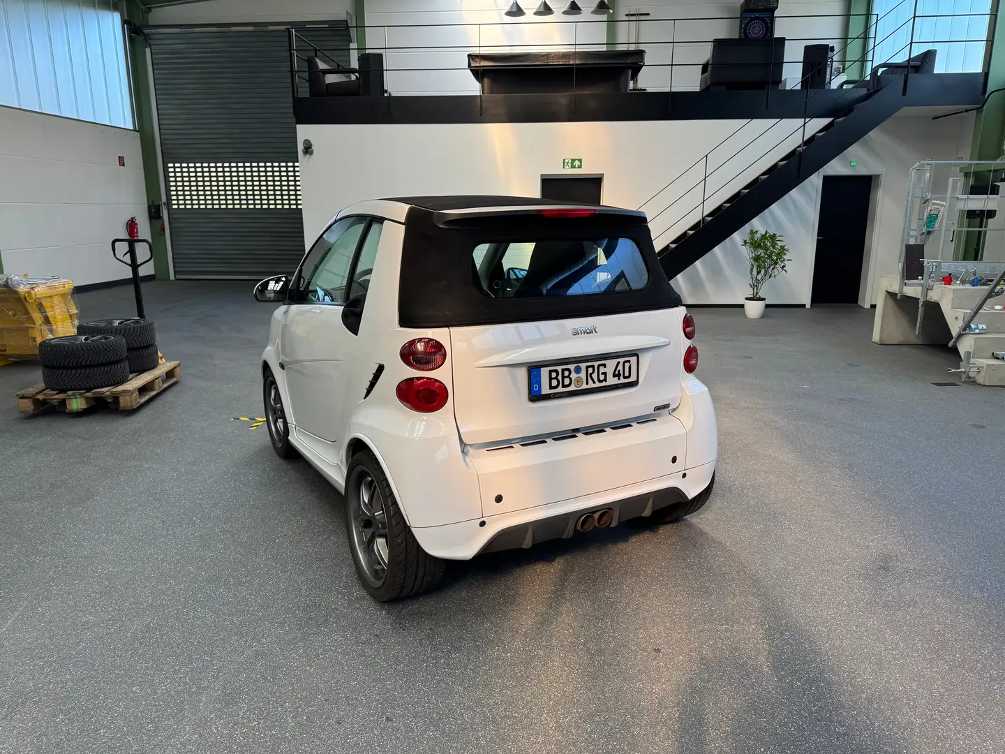 smart brabus smart fortwo cabrio fortwo cabrio softouch Weiß - 2