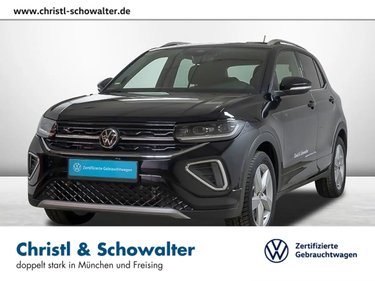 Volkswagen T-Cross 1.5 TSI DSG R-Line FACELIFT MATRIX AHK Schwarz - 1