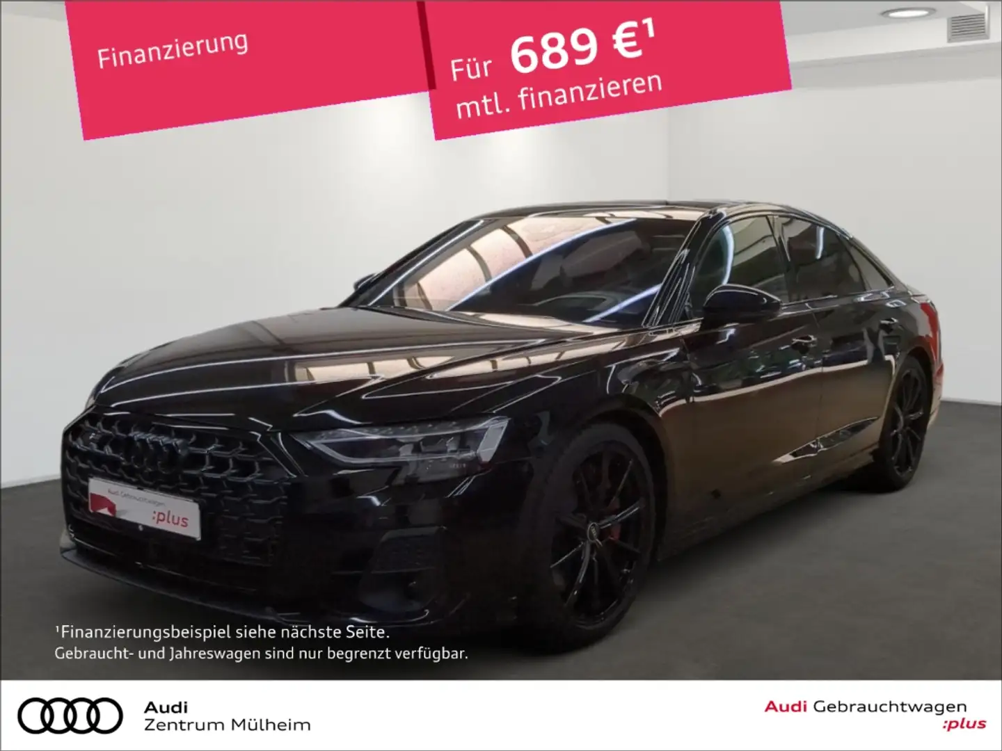 Audi S8 4.0 TFSI quattro Navi virtual Pano Head up Nero - 1