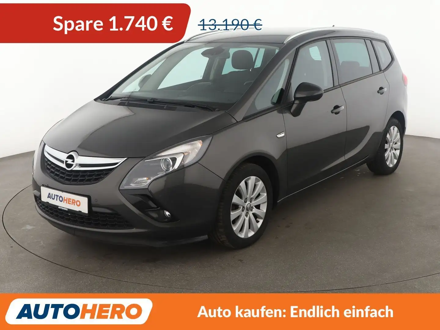 Opel Zafira Tourer 1.4 Turbo Style*NAVI*PDC*SHZ*KLIMA*TEMPO* Grau - 1