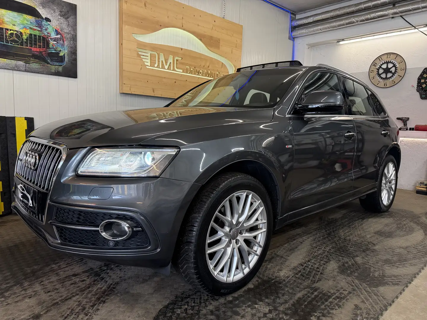Audi Q5 Q5 2,0 TDI quattro Sport S-tronic Sport Grau - 2