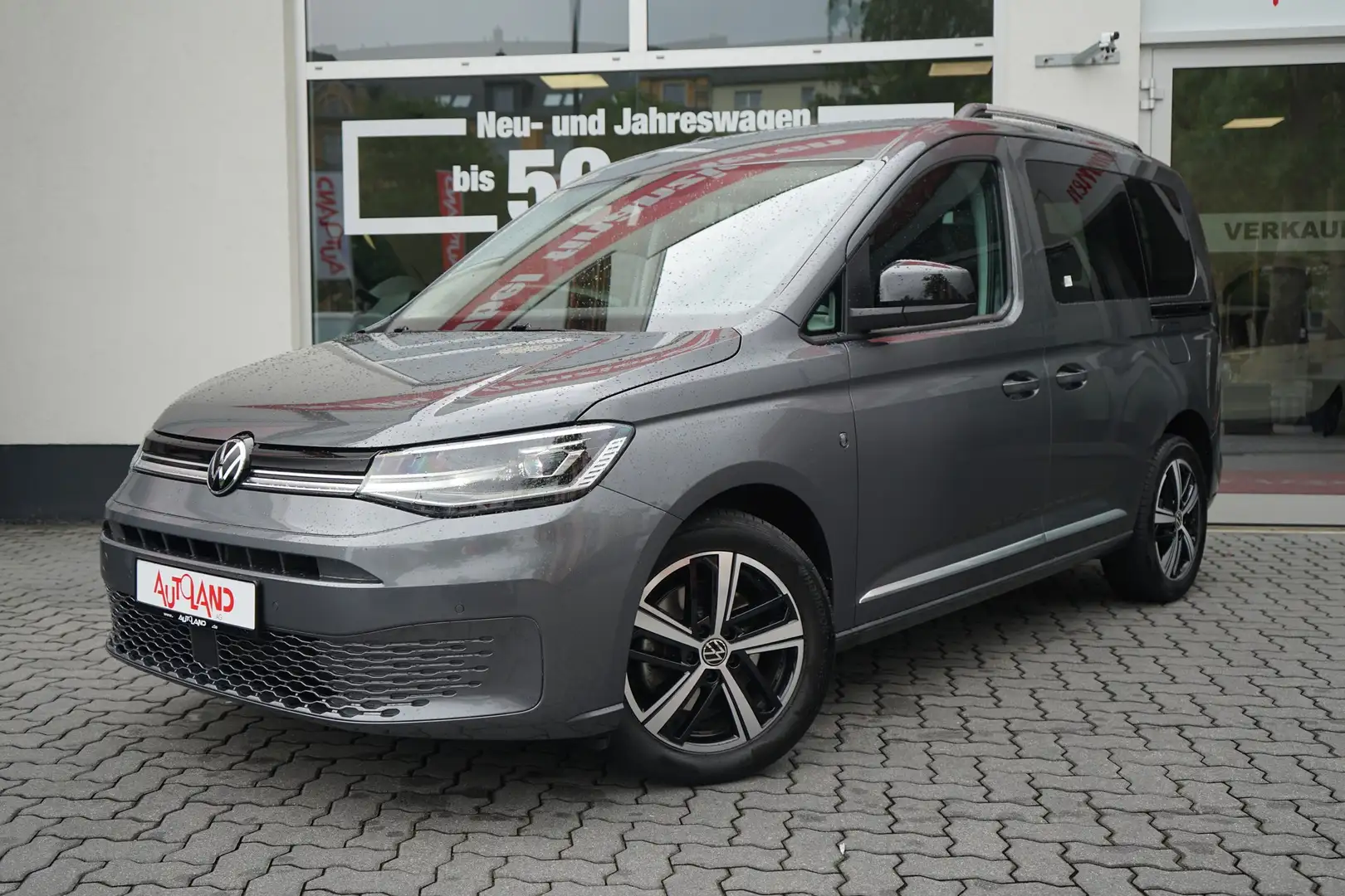 Volkswagen Caddy 2.0 TDI DSG Style LED Navi ACC PDC DAB Grau - 2