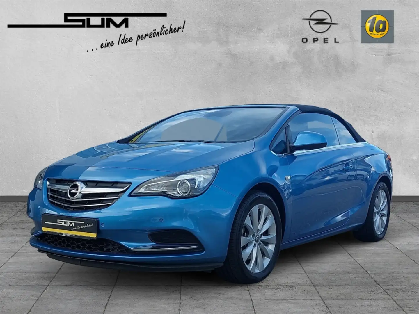 Opel Cascada Edition El. Verdeck Navi Rüchfahrkamera  Sitzheiz. Bleu - 1